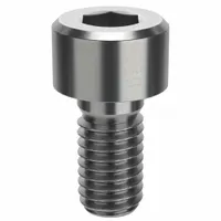 Socket Head Cap Screw: M5x0.80 Thread Size, 10 mm Lg, Std, Plain, Stainless Steel, 316 H5 (MPN ZSS616M5X10)