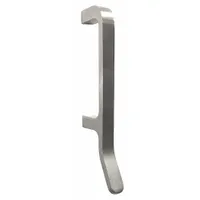 TRIMCO Door Pull Plate: 3/4 in Wd, 9 in Ht, Stainless Steel (MPN 1135.710CU)