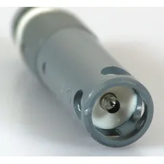 ORP sensor with a plastic body and bulb tip, featuring a single junction and threaded connection. Measures oxidation-reduction potential from -1999 to 1999 mV. Suitable for water quality testing in environmental monitoring, industrial process control, and laboratory applications.