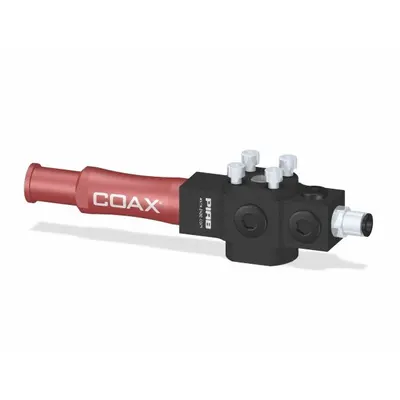 PIAB Vacuum Generator: VGS 5010, COAX MIDI Pi48-2 Non-Return Valve, 8 mm Female - Vacuum Assemblies for Logistics & Packaging Applications
