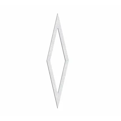 RAE Preformed Thermoplastic Diamond Lane Symbol PR-TH-3540 - Pavement Pre-Determined Messages