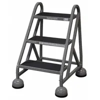 COTTERMAN Step Stool: 2.3 ft Overall Ht, 450 lb Load Cap, 3 Steps, Steel, 2.3 ft Standing Ht (MPN ST-320 A2 C1 P5)