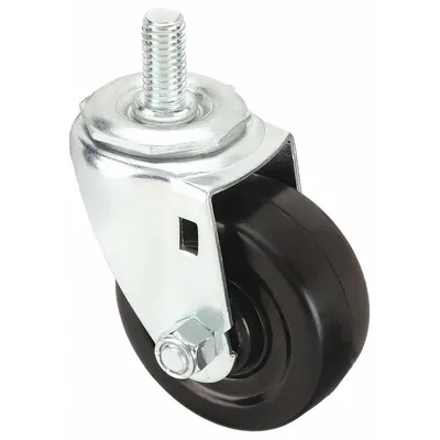 OEM Stem Caster: Swivel - Standard Threaded Stem Casters