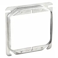 RACO Plaster Ring: Raised, 1/2 in Raised Ht, Steel, 4 in Overall Lg, 4 in Overall Wd (MPN 778)