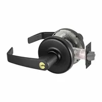 CORBIN RUSSWIN Door Lockset: Classroom Security Lever Locksets, Black, ADA Compliant, LFIC (MPN CLX3352 NZD BSP CT6D)