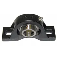 TIMKEN Pillow Block Bearing: 1 1/2 in Bore, Cast Iron, Set Screws, 1 59/64 in Shaft Ht, Contact (MPN YAS 1-1/2H SGT)