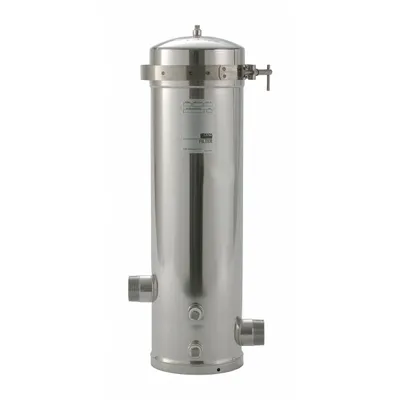 3M AQUA-PURE Water Filter Housing: 2 in, NPT, Female, 29 1/2 in Overall Ht - 3M Water Filter Cartridge Housings