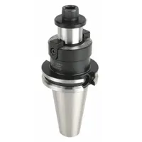 CAT40 taper shell mill holder with 40 mm pilot diameter and 87 mm projection. Designed for milling operations, it provides secure retention of shell mills on CAT40 spindles. Coolant-through capability aids chip evacuation and cutting performance in industrial machining