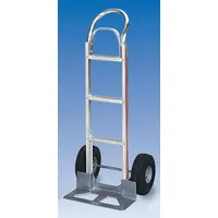 MAGLINER General Purpose Hand Truck: 500 lb, Flow-Back, Silver, Aluminum, Pneumatic, 48 in Handle Ht (MPN HMK112UA4)
