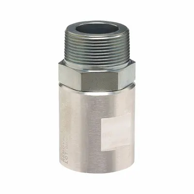 HUSKY Swivel: Swivel, 1 1/2 in MNPT Inlet, 1 1/2 in FNPT Discharge - Swivel Connectors for Fuel