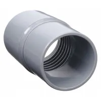 Screw Cuff: PVC, 2 5/16 in Outside Dia, 3 1/2 in Overall Lg (MPN 0361-0200-0005)