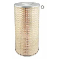 Round/oval engine air filter with axial seal. Inside diameter 21/32 in. Designed for Case IH farm equipment such as tractors and harvesters. Traps airborne contaminants to protect the engine