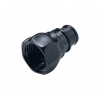 Quick Connection Coupling: Straight, 3/4 in Pipe Size, Quick-Disconnect Coupler x GHT, Polysulfone (MPN HFCD261257GHT)