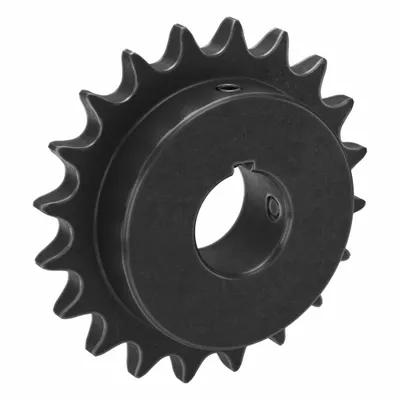 TSUBAKI Single Strand Sprocket: 50, For 5/8 in Chain Pitch, 1 3/16 in Bore Dia - Size 50 Fixed-Bore Roller Chain Sprockets