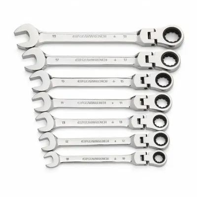 GEARWRENCH 9900D Metric 12-Point Ratcheting Combination Wrench Set - Metric 12-Point Ratcheting Combination Wrench Sets