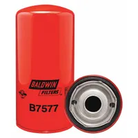 Spin-on oil filter for GMC vehicles, with 1 3/8"-16 thread size and 9 15/16 in overall height. Uses cellulose media to remove contaminants from engine oil. Includes gasket for secure installation. Interchanges with FleetGuard LF777