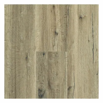 ARMSTRONG FLOORING Floor Tiles: Composed Brown, Birch, 8 7/8 in Tile Wd - Lutea Paradise SPC