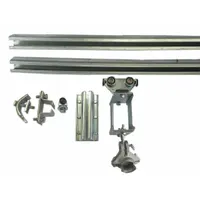 DAYTON Festoon System Kit: C-Rail, 100 ft – 100 ft, 130 ft Min Cable/Hose Required, Round (MPN 7CZ55)