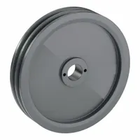 APPROVED VENDOR V-Belt Pulley: 2AK104, 2 Groove, 10.25 in OD, Bushed Bore, H/QT, Cast Iron (MPN 2AK104H)