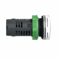 SCHNEIDER ELECTRIC Pilot Light: 22 mm Panel Mounting Hole Dia, LED, White, XB5 (MPN XB5EVG1)