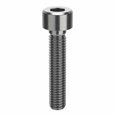AMPG Socket Head Cap Screw: M5x0.80 Thread Size, 25 mm Lg, Std, Plain, Stainless Steel - Metric System Standard Socket Head Cap Screws
