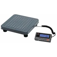 MEASURETEK Industrial Bench Scale: 12 1/4 in x 2 1/2 in, Corded Remote, Steel (MPN GGS_75056)