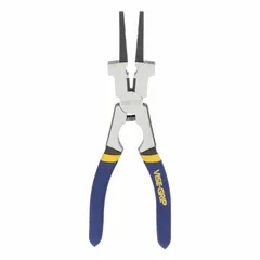 This 5-pack of MIG welding pliers features an 8-inch overall length and accommodates a 6 to 8-inch size range. Designed for cleaning nozzle tips, cutting welding wire, and removing spatter during fabrication and repair work.