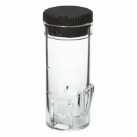 APPROVED VENDOR Vial: 8.95 in Body Dia, Black, Round (MPN 4165802)