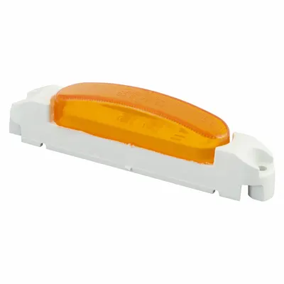 GROTE 46903 LED Oval Amber Clearance Light with Screw Mount and Pigtail - Clearance Lights