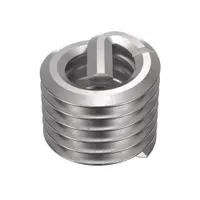HELI-COIL Helical Insert: Tanged Tang Style, Free-Running, M4-0.70 Thread Size, Plain, Plain, 100 PK (MPN A1084-4CN050)