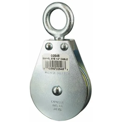 OEM Pulley Block: Swivel - Swivel-Eye Attached Pulley Blocks