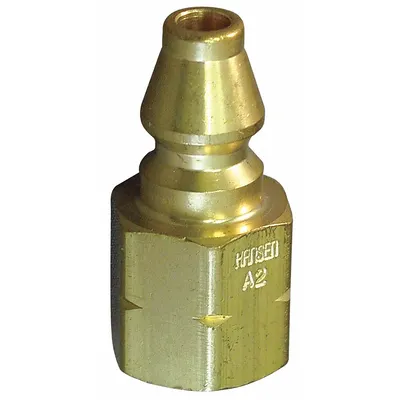 HANSEN Quick Coupler Plug: NPTF - Acetylene Hose Quick-Disconnect Coupling Plugs