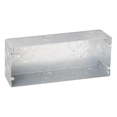 RACO Electrical Box: Steel, Steel - Multigang Rectangular Material & Nominal Size - Standard Electrical Boxes