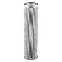 Cartridge hydraulic filter for removing contaminants from hydraulic fluid. Features cellulose media, a 1-inch inside diameter, and 8 1/4-inch overall height. Includes a Viton integral gasket. Compatible with Pall systems