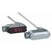 DWYER Air Velocity Transmitter: 4 mA to 20 mA, 32°F to 140°F, 641-18-LED, 250 fpm to 15,000 fpm, LED