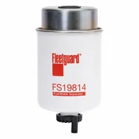 Can-type fuel/water separator cartridge with 7/8 in inside diameter, 3 5/16 in outside diameter, and 6 1/16 in overall length. Designed for use in diesel fuel systems to remove water and contaminants, protecting fuel injectors and engines