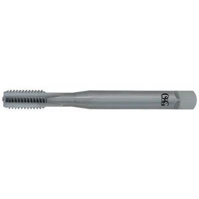 OSG Straight Flute Tap: M5x0.8 Metric, D4 / 4H-6H, 4 Flute, Plug Chamfer - Straight-Flute Machine Taps for Aluminum