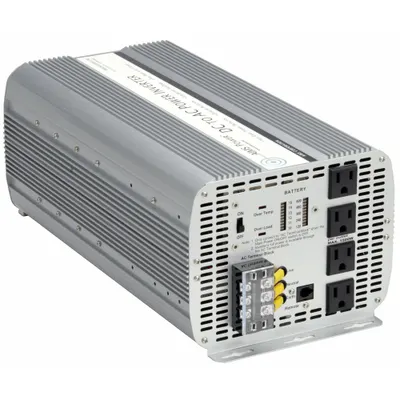 AIMS POWER Inverter: Modified Sine Wave, Input Terminals, 5,000 W Continuous Output Power - Inverters