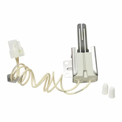 Robertshaw Hot Surface Igniter: OEM, Silicon Carbide, 16 in Lead Lg, 120V AC, Hardwired - Universal Hot Surface Ignitors