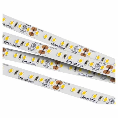 GM LIGHTING Tape Light: Warm White, Top Bend, 225 lm, 2700K, 16 5/16 ft Lg, 3 W Watt - Tape Lights