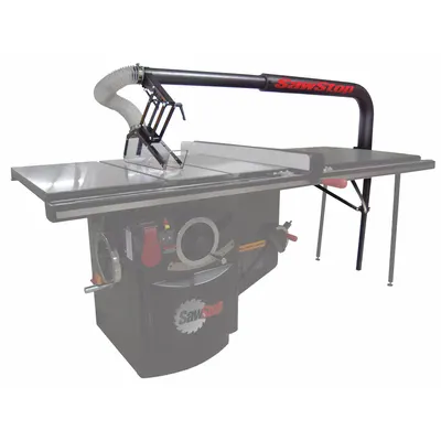 SAWSTOP Dust Collection Guard: Dust Collection Guard, 19 in - Table Saw Dust Collection Accessories