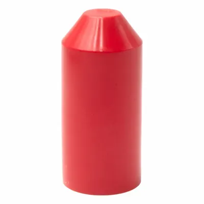 ELECTRIDUCT Heat Shrink End Caps: 100 Pk, 0.55 in I.D. Before Shrinking, 3:1, 1.77 in Lg