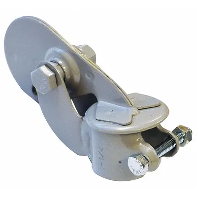 ANTHES Exhaust Rain Cap: Powder Coated, Steel, Gray - Exhaust Stack Rain Caps