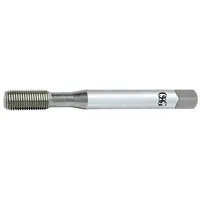 Thread forming tap for creating internal threads in ductile materials such as aluminum, brass, and low-carbon steel. Features 5/8"-11 UNC thread size, H5 tolerance for 2B-3B class fit, plug chamfer, and TiN coated cobalt construction for wear resistance. Suitable for general manufacturing applications requiring chip-free threading