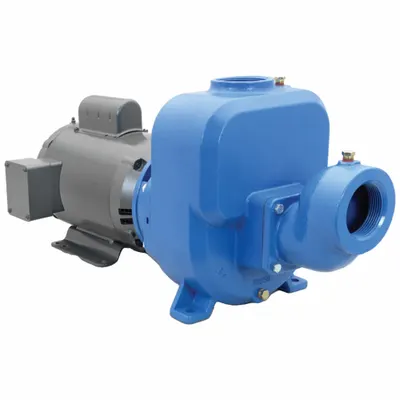 GOULDS WATER TECHNOLOGY Centrifugal Pump: Self-Priming, 115/208-230V AC, 92.4 ft Max Head - 1-1/2 to 3 HP Self-Priming Centrifugal Pumps