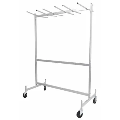 Dayton Chair and Table Cart: 800 lb, 63 in L x 31 5/8 in W x 74 in H, For 36 Chairs - Hanging Racks for Folding Chairs & Rectangular Tables