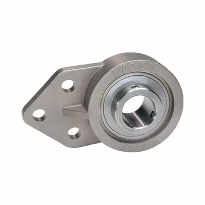 IPTCI BEARINGS SUCSFB205-25MM IP69K Washdown Flange-Mount Ball Bearing - Washdown Flange-Mount Ball Bearings