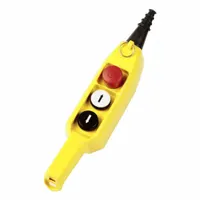 GIOVENZANA Pendant Control Station: (3) Push Buttons, 2NO/1NC, Emergency Stop/Up/Down, NEMA 4X (MPN P03.1)