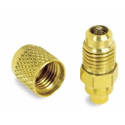 JB INDUSTRIES Access Valve: Access 3/16 in Sweat, Line 1/4 in Sweat Female/3/8 in Sweat Female - Single-Connection Access Valves