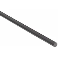 SEELYE Plastic Welding Rod: Acetal Copolymer, Round, 5/32 in x 48 in, Black, 38 PK (MPN 900-17008)